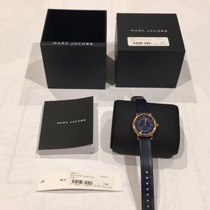 Marc Jacobs Classic STRAP, Rose Gold/Navy Watch